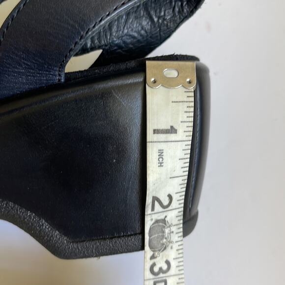 Dansko Adina Butterfly Cutout Ankle Strap Wedge Sandals Size Euro 40 US 10 - Picture 12 of 13